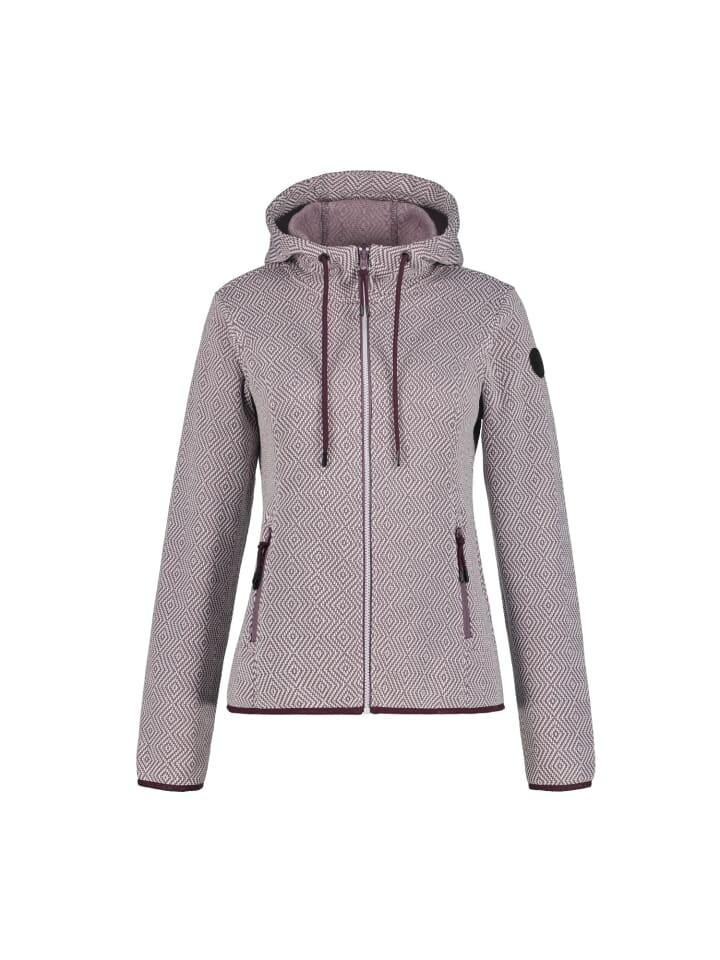 

Спортивная куртка Icepeak Auen Midlayer mit Kapuze, цвет Dunkelrot
