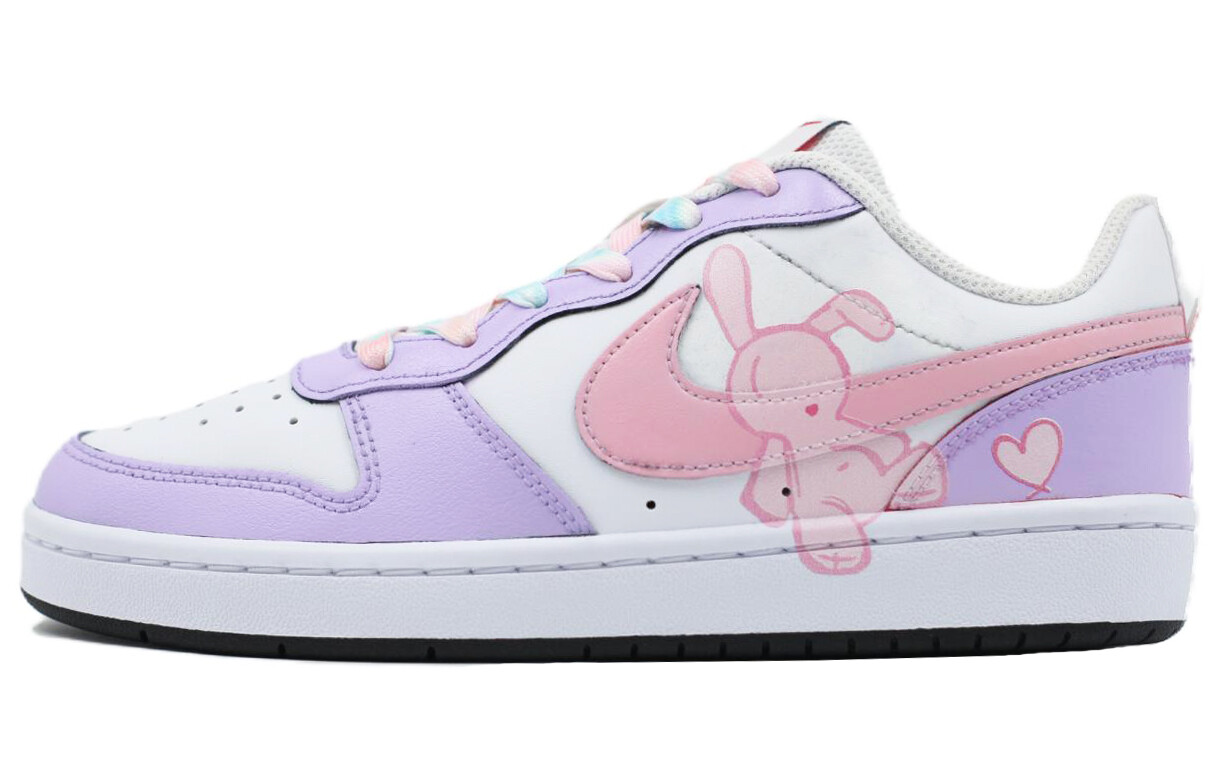 

Кроссовки Nike Court Borough Skateboarding Shoes Women's Low-top Purple, розовый