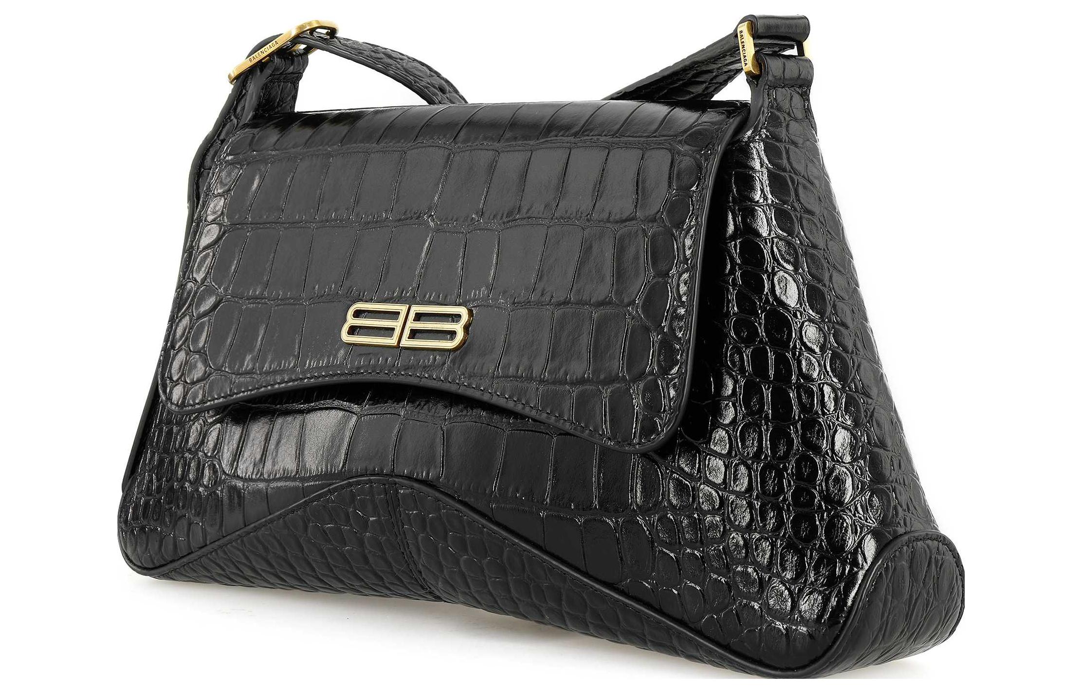 Сумка через плечо с тиснением логотипа Bb Balenciaga, basic set (bag+dust bag) — фото 3