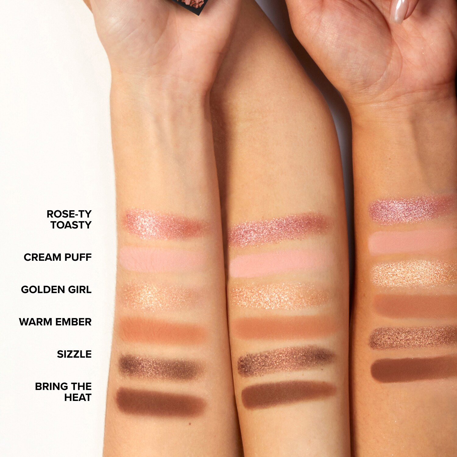 Палитра теней для век Born This Way Warm Ember Nudes Too Faced, BTW MINI PALETTES COLD SMOLDER NUDES — фото 2