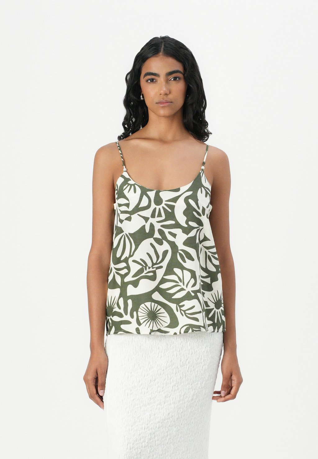 

Топ ONLJAKIRI SINGLET ONLY, оливковый