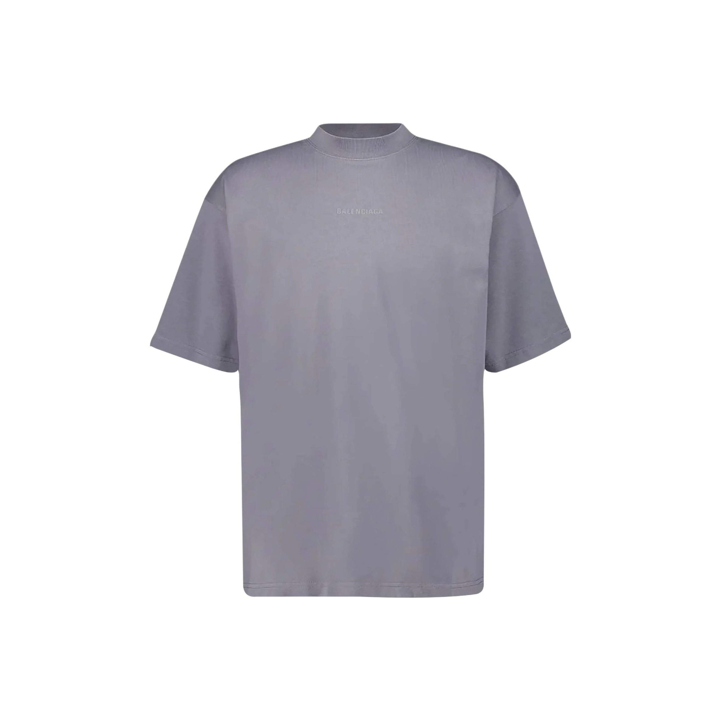 

Светоотражающая футболка Medium Fit Balenciaga, серый