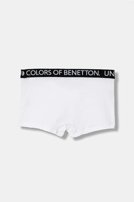 Детские боксеры из двух пар United Colors Of Benetton, белый — фото 2