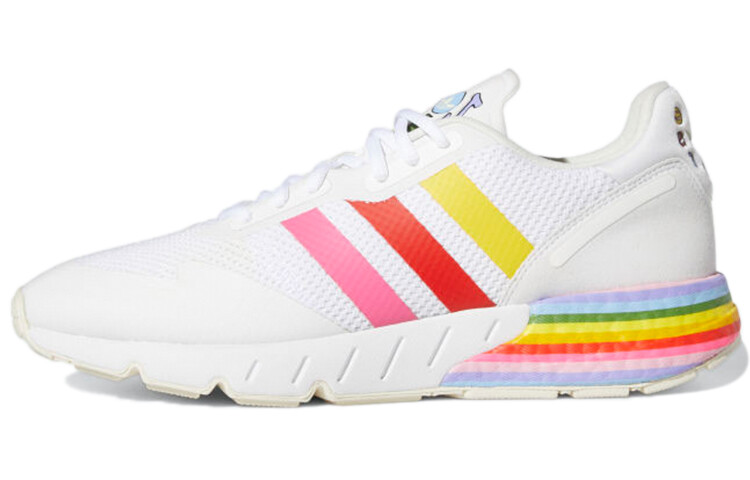 

Кроссовки Adidas Originals ZX 1K Lifestyle Unisex, белый/розовый/красный/желтый