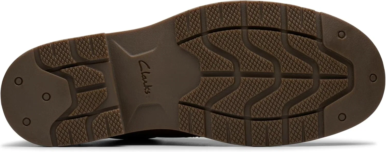 Мужские туфли Clarks Morris Low Ap Oxford, Beeswax Leather. — фото 4