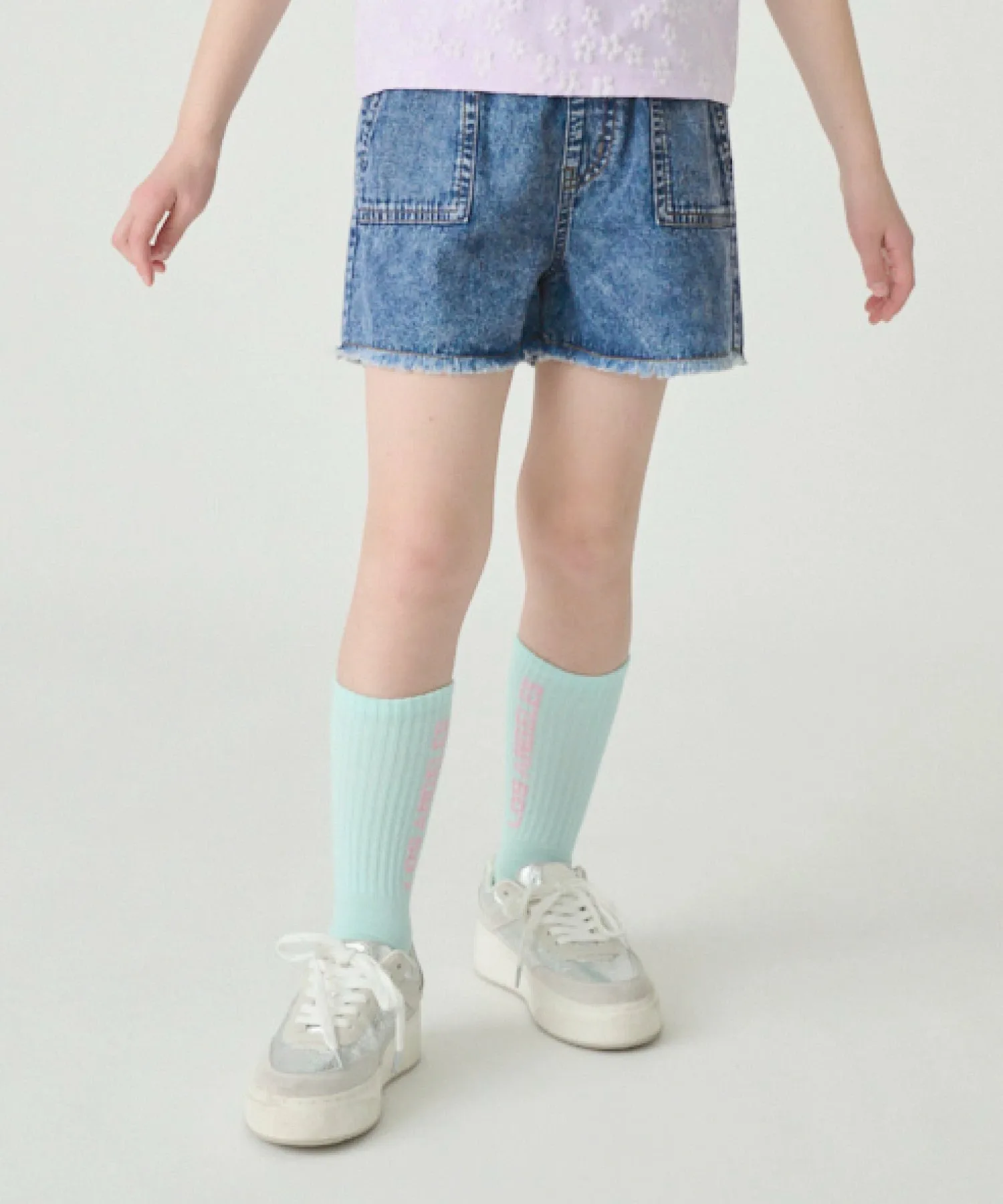 Джинсовые шорты Ever Closet, цвет Blue