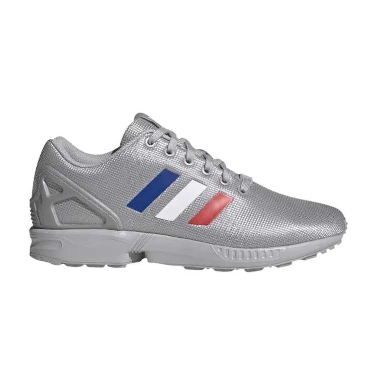 

Кроссовки adidas ZX Flux 'Grey Black Royal Red', серый