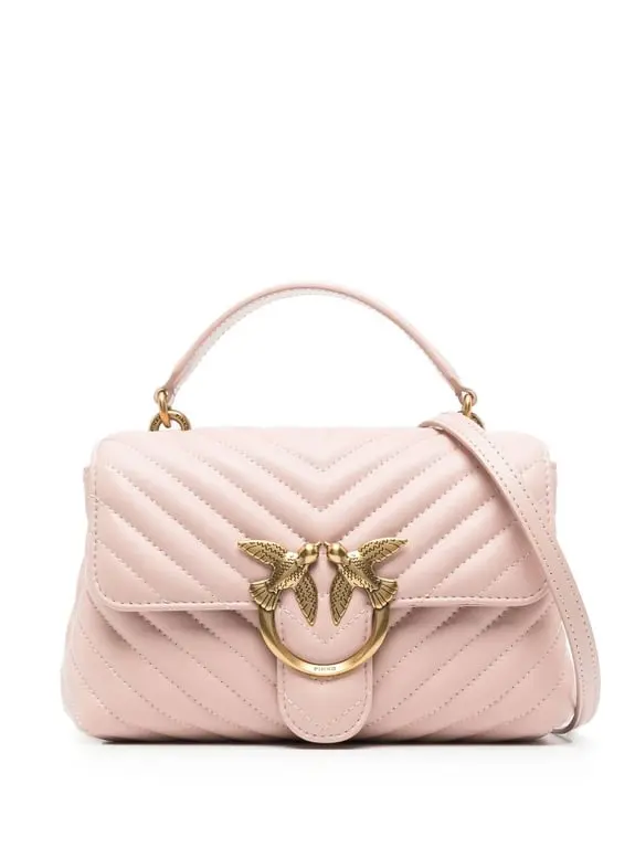 

Сумка Pinko MINI LADY LOVE BAG PUFF CHEVRON для женщин, розовый