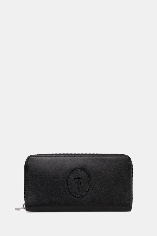 

Кожаный кошелек Trussardi, черный
