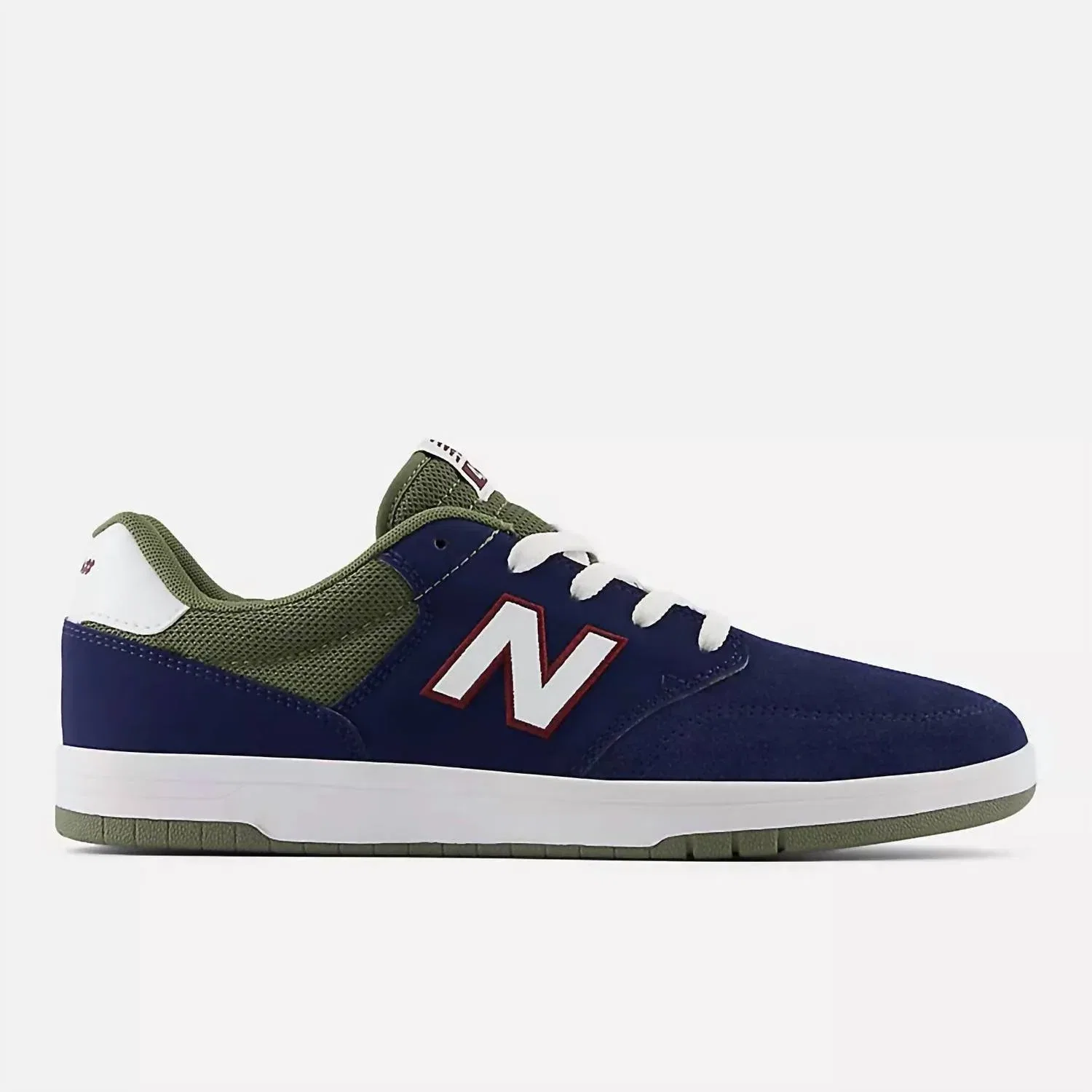 New Balance Мужские кроссовки Numeric 425 темно-синего цвета с белыми вставками