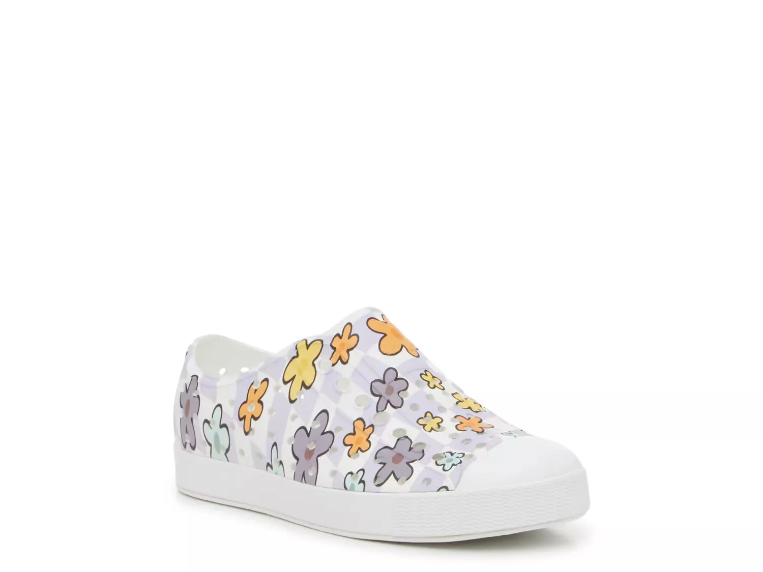 

Слипоны Jefferson - детские Native, Light Purple/Multicolor Daisy Print