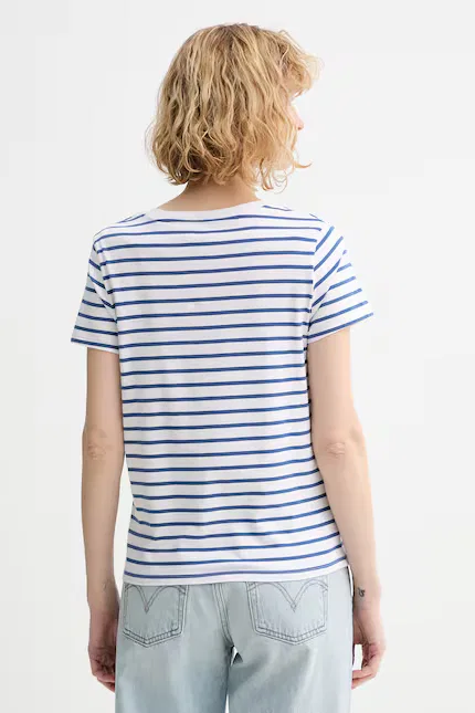 Футболка с V-образным вырезом Perfect V-Neck Levi's, синий — фото 3