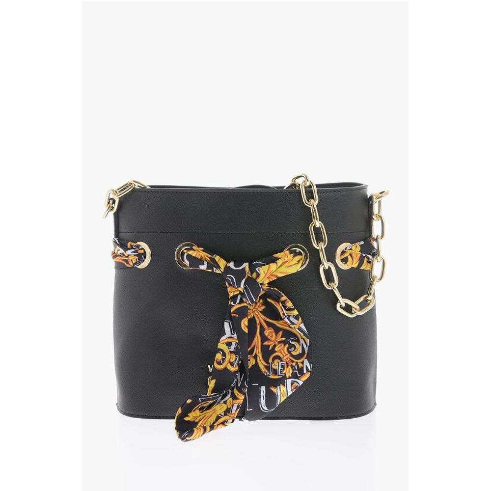 

Черная сумка через плечо из полиэстера Versace, Black