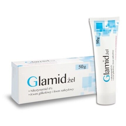 

Гель для ухода за кожей от прыщей 50 г, Glamid