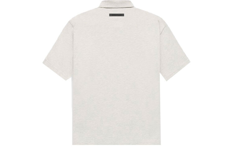 Рубашка поло унисекс светло-овсяная Fear Of God Essentials, светло-бежевый — фото 2