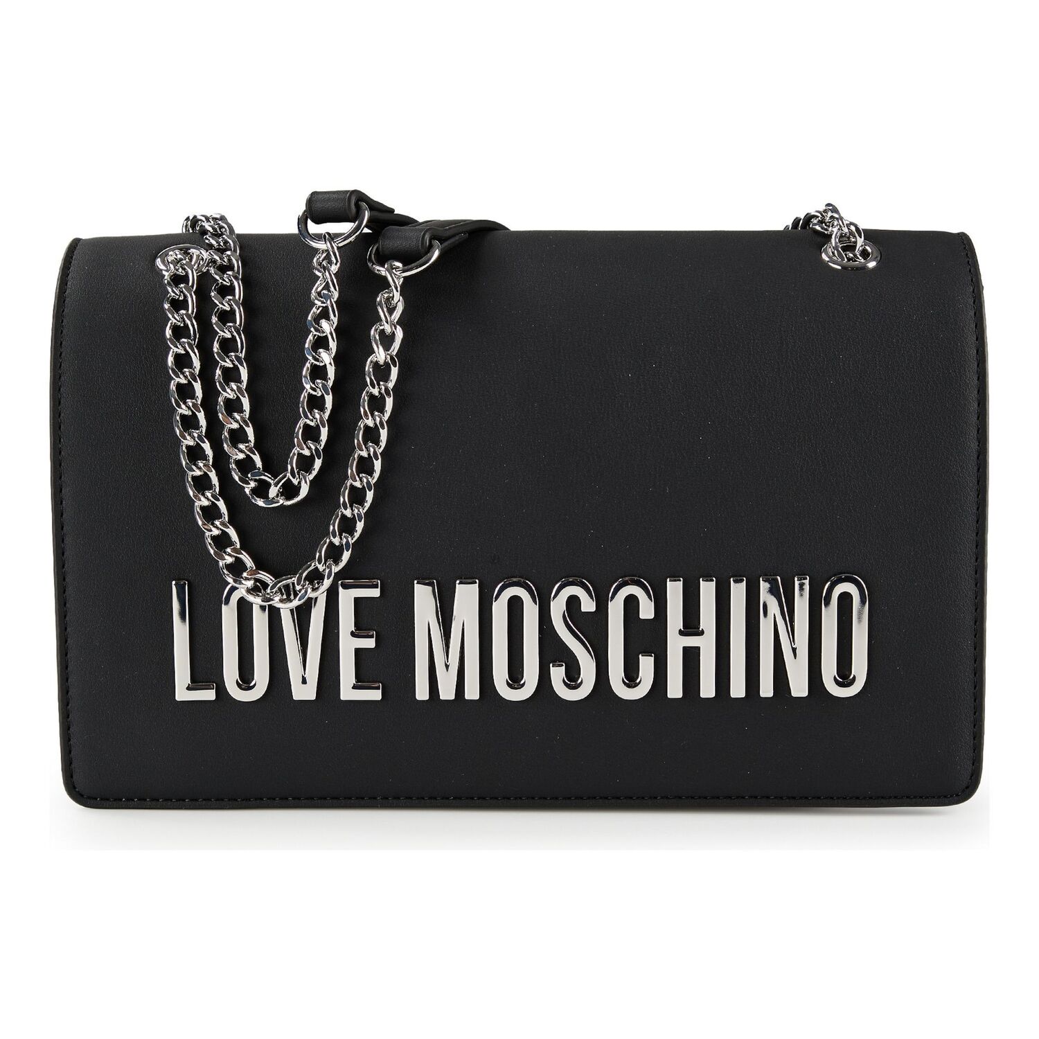 

Love Moschino Плечевая сумка 'Bold Love' в черном цвете