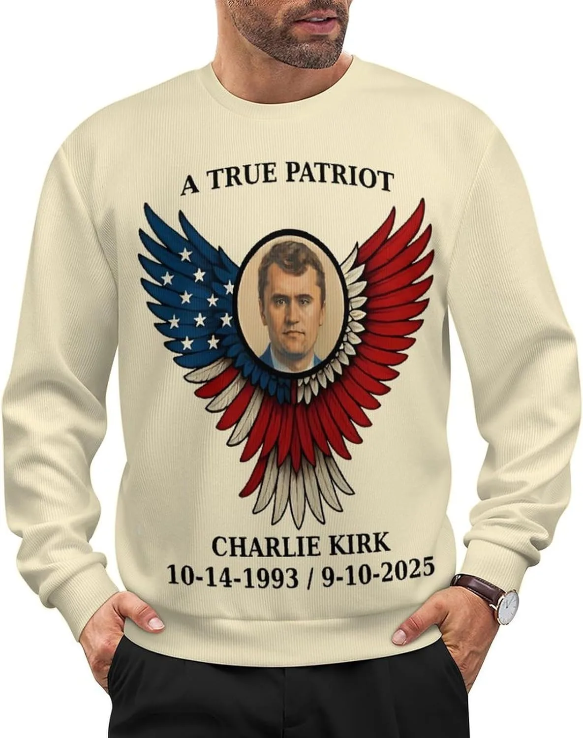 

Свитер Charlie Kirk Unisex CONGIRLBOON