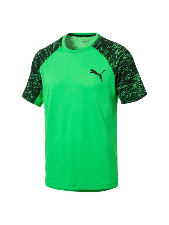 

Функциональная рубашка Puma T-Shirt SS Graphic, зеленый