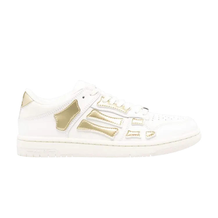 

Кроссовки Amiri Amiri Skel Top Low ' Metallic - White Gold', белый