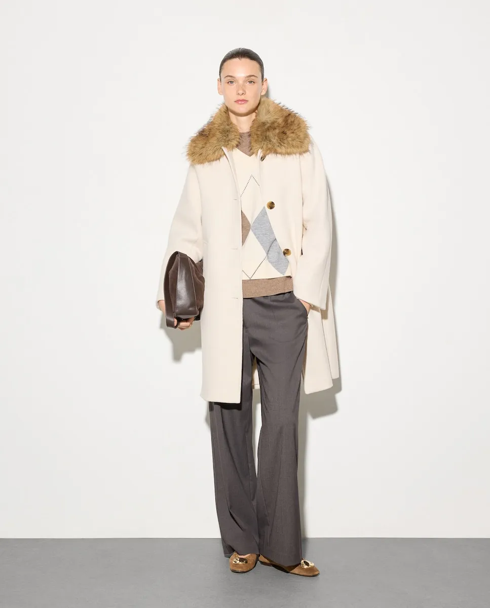 

Женские спортивные брюки-джоггеры из однотонного полиэстера Woman El Corte Inglés, антрацитовый