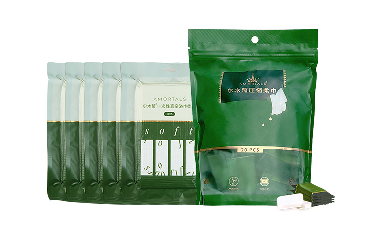 

Сжатое полотенце Candy одноразовое банное полотенце для снятия макияжа AMORTALS