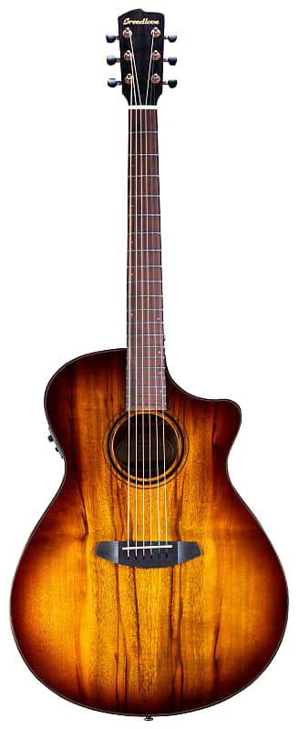 

Акустическая гитара Breedlove PSCO42CEMYMY Pursuit Exotic S Concerto CE Acoustic Guitar - Tiger's Eye