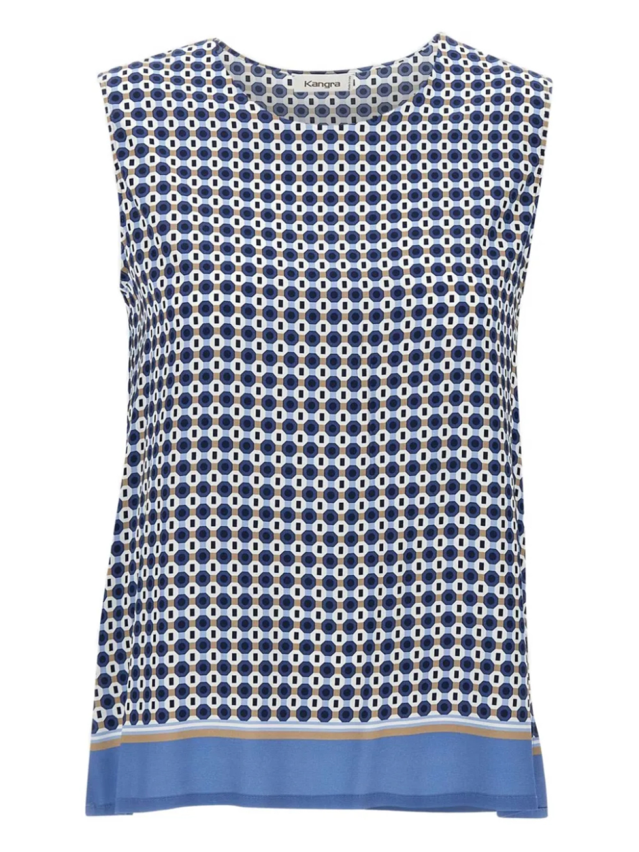 

Топ Kangra printed top, синий