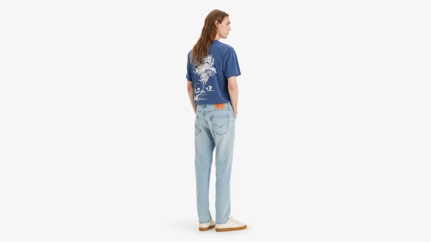 Мужские джинсы 502 Taper Levi's, Light Wash — фото 3