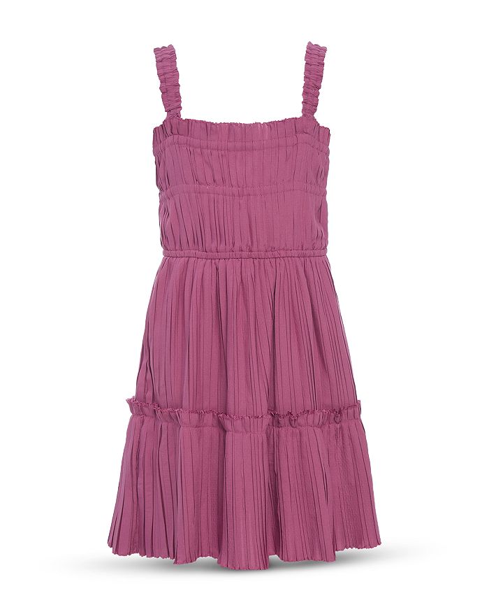 

Платье Nomi Solid с плиссировкой для девочек - Little Kid, Big Kid Sea, фиолетовый