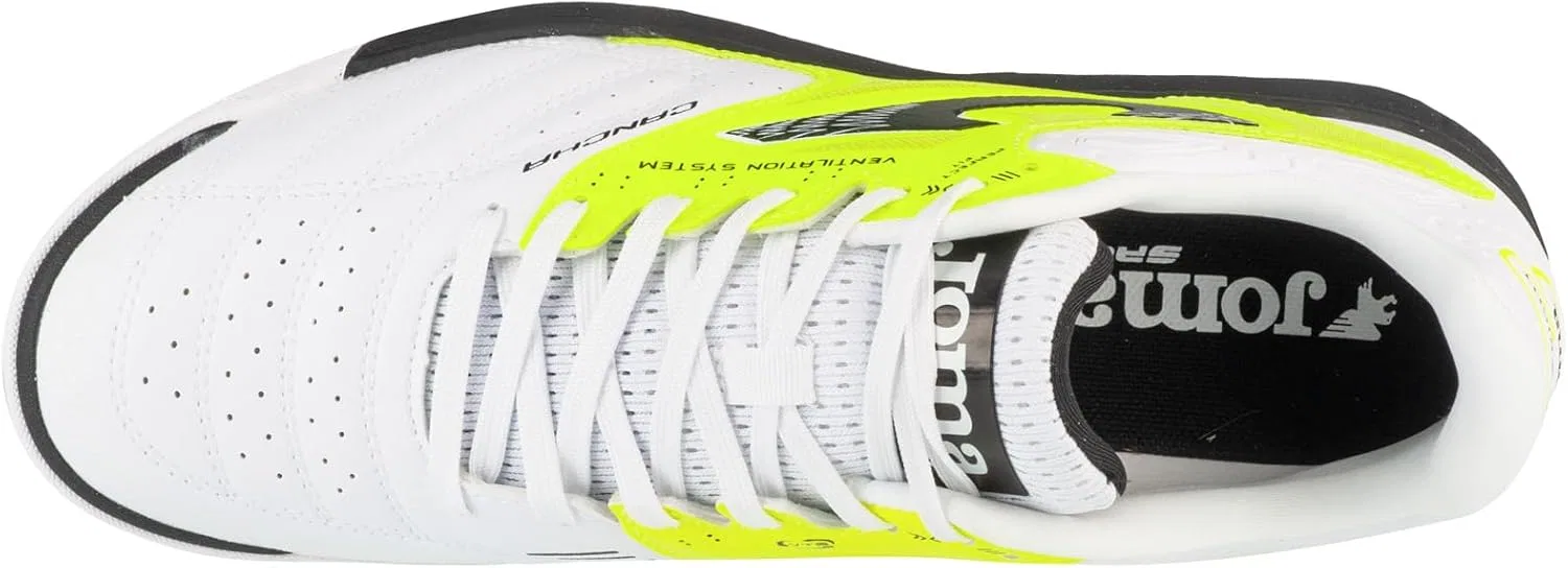 Мужские кроссовки для газона Joma Cancha 2532 TF CANS2532IN, белые/желтые — фото 3