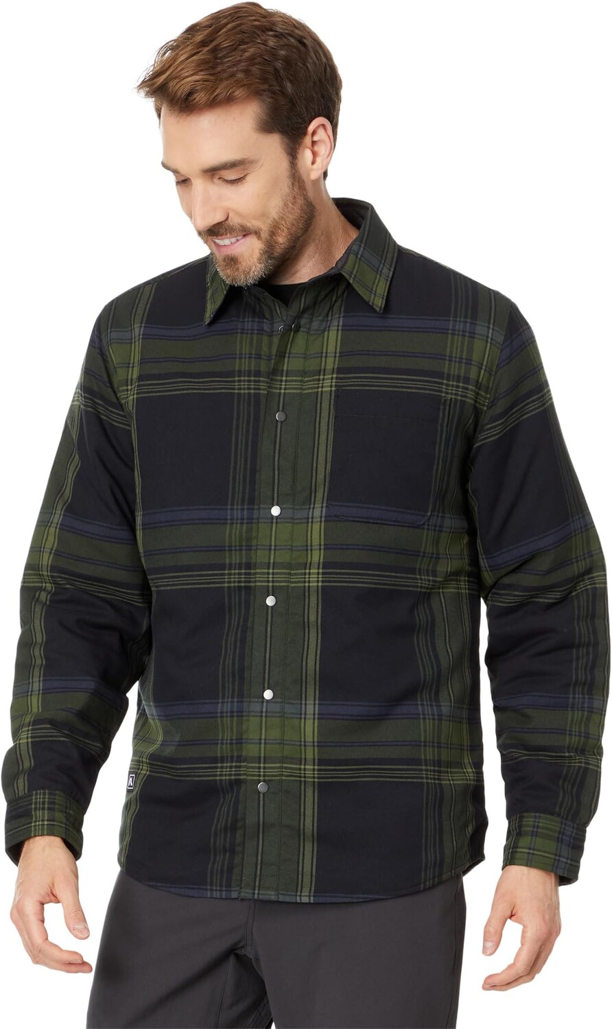 

Рубашка Flylow Sinclair Insulated Flannel, цвет Black/Pine