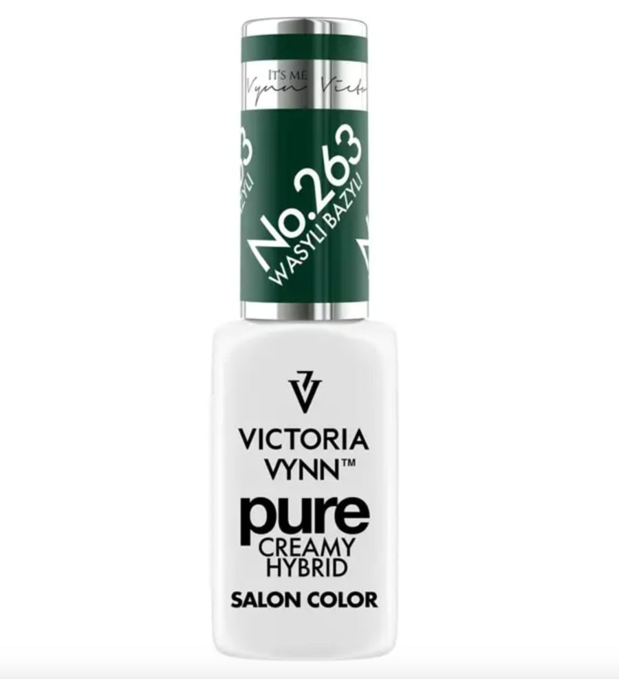 

Гибридный лак для ногтей victoria vynn pure creamy hybrid 263 wasyli bazyli, 8 мл