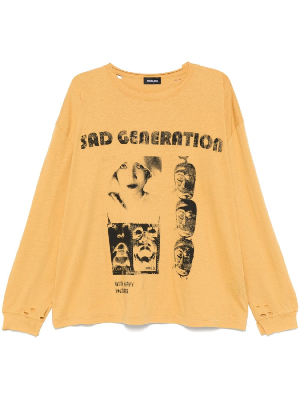 

Mainless футболка Sad Generation, желтый