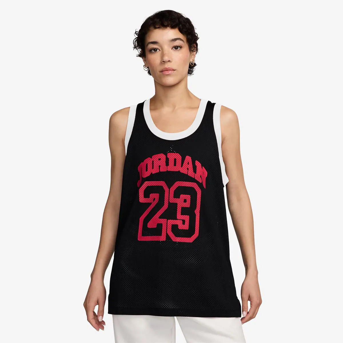 

Женская майка Break Jersey Tank Jordan, черный/красный