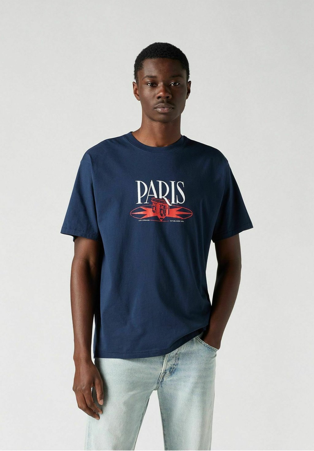 

Футболка с принтом RED TAB VINTAGE TEE Levi's, цвет Stones Throw Mineral