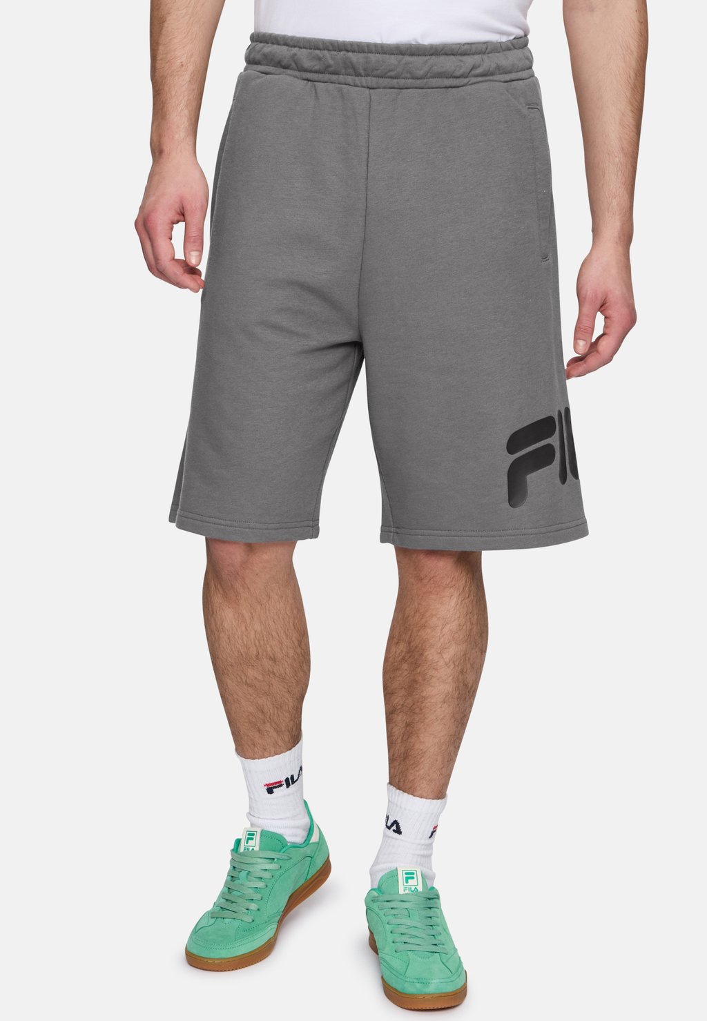 

Шорты Tracksuit bottoms Fila, серый