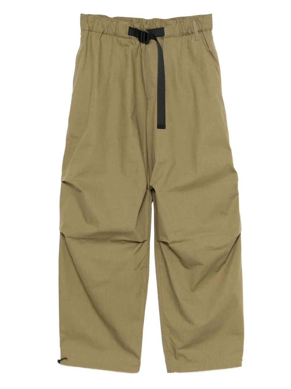 

Брюки с поясом Studio Nicholson, зеленый