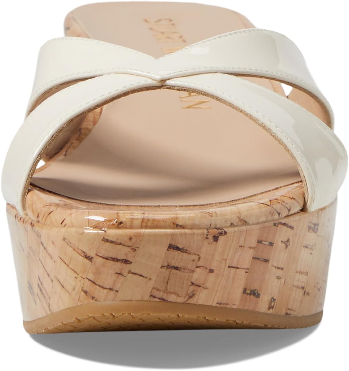 Сандалии Stuart Weitzman Carmen Platform Slide, цвет Seashell — фото 2