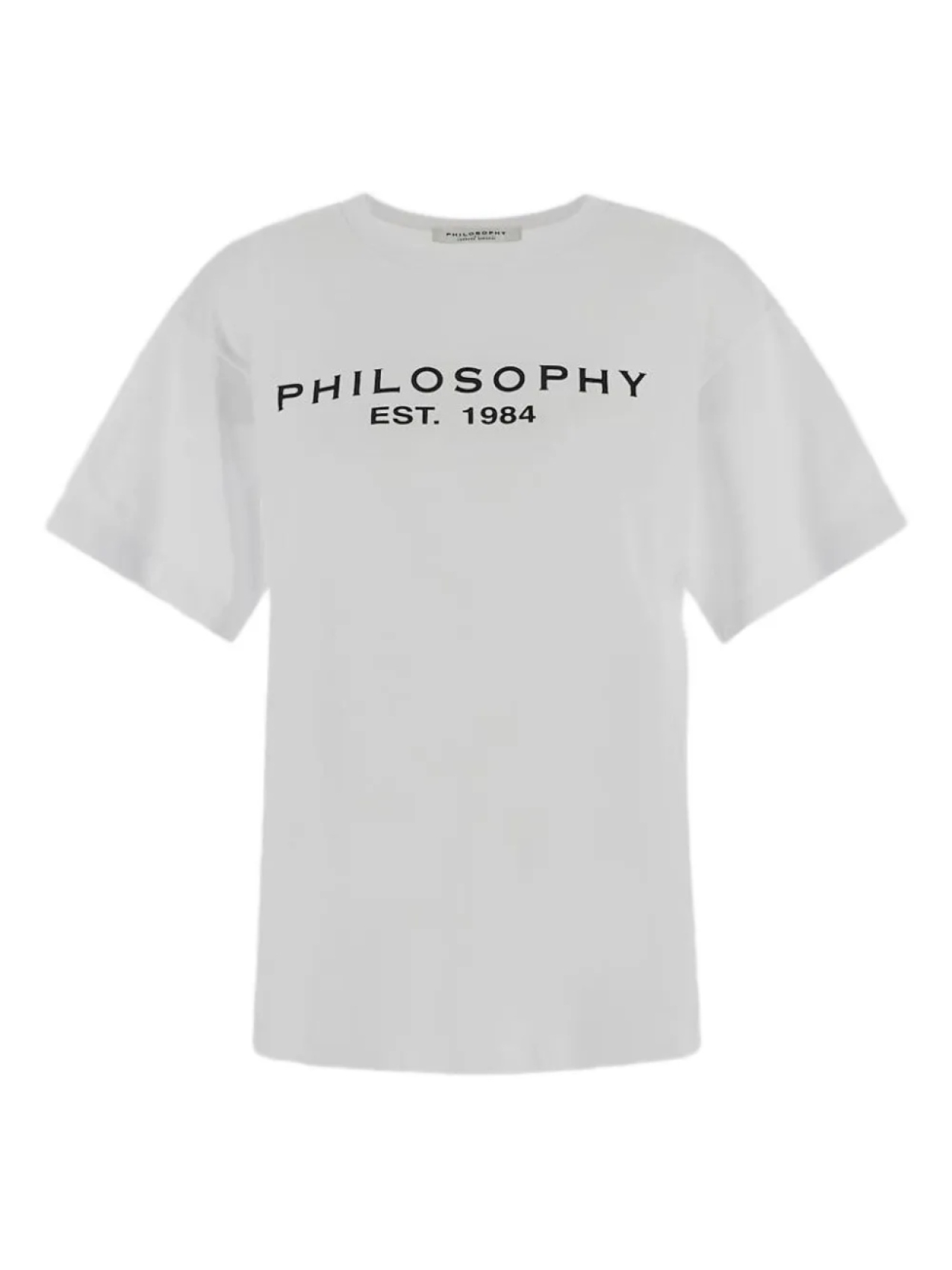 

Футболка с логотипом Philosophy Di Lorenzo Serafini, белый