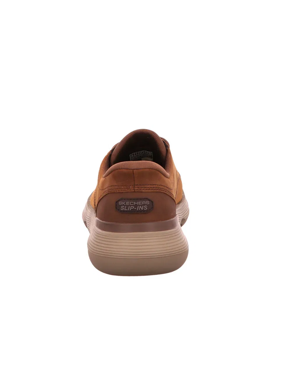 Слипперы из кожи, Skechers, темно-коричневый — фото 2