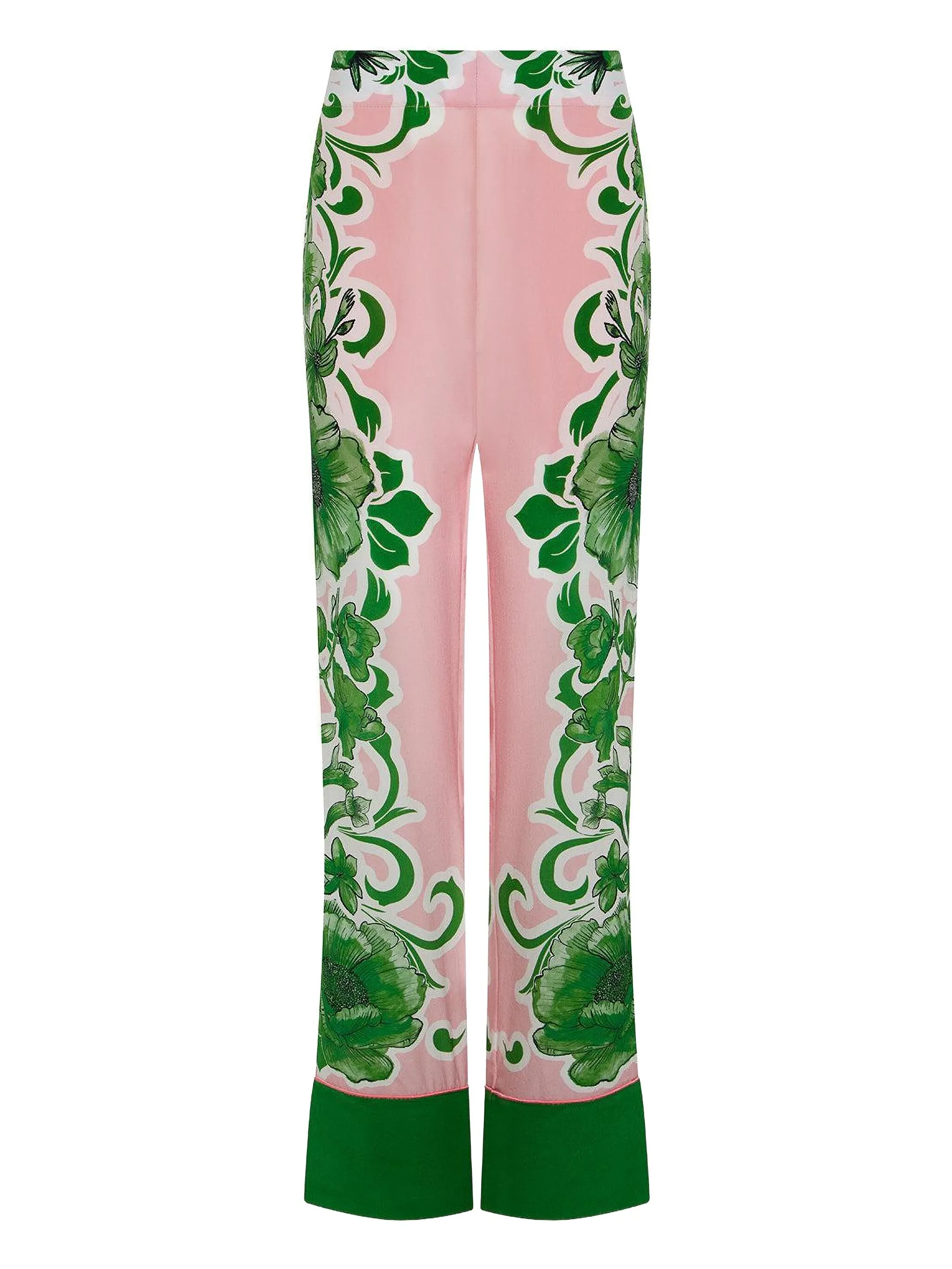 

Брюки Havana с цветочным принтом Borgo De Nor, зеленый