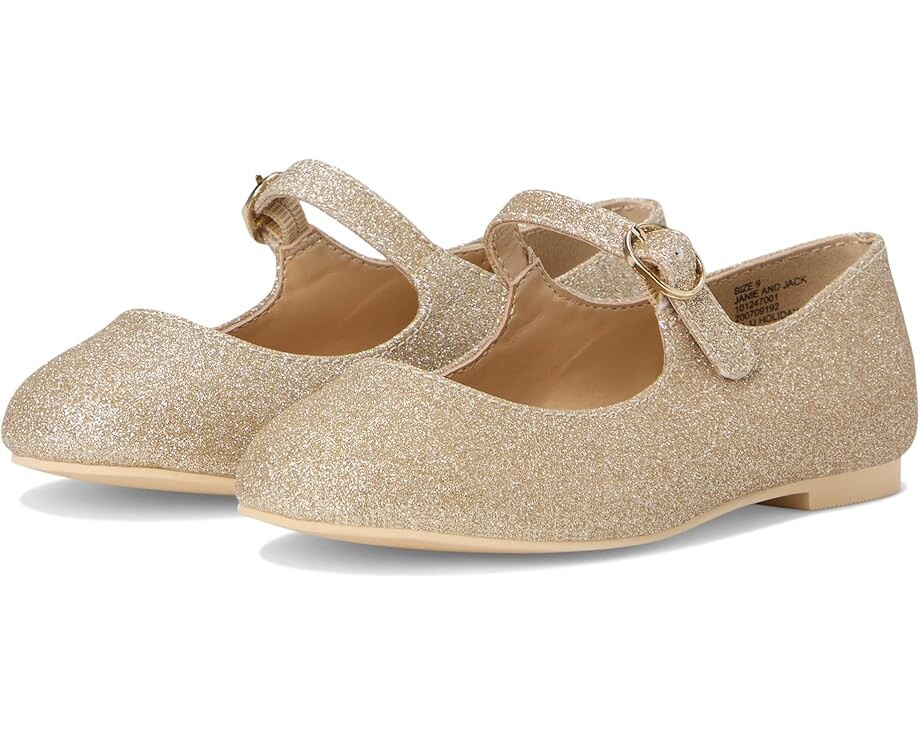 

Туфли на плоской подошве Janie and Jack Glitter Bow Flat, разноцветный