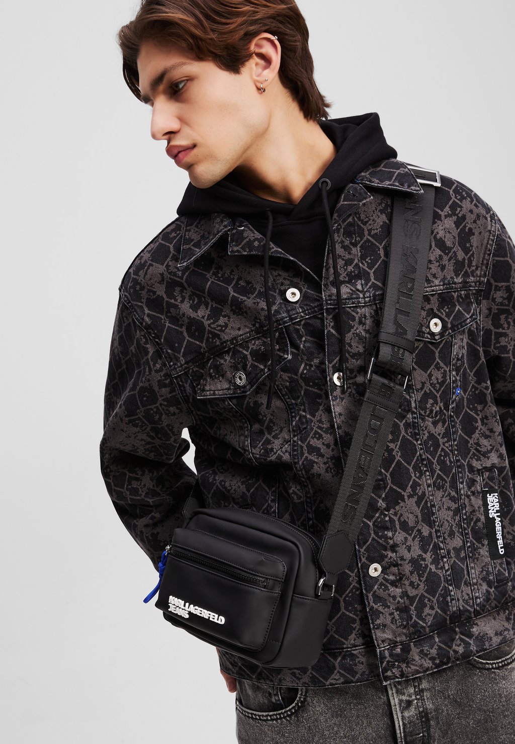 

Сумка через плечо CROSSBODY - Across body bag Karl Lagerfeld Jeans, черный