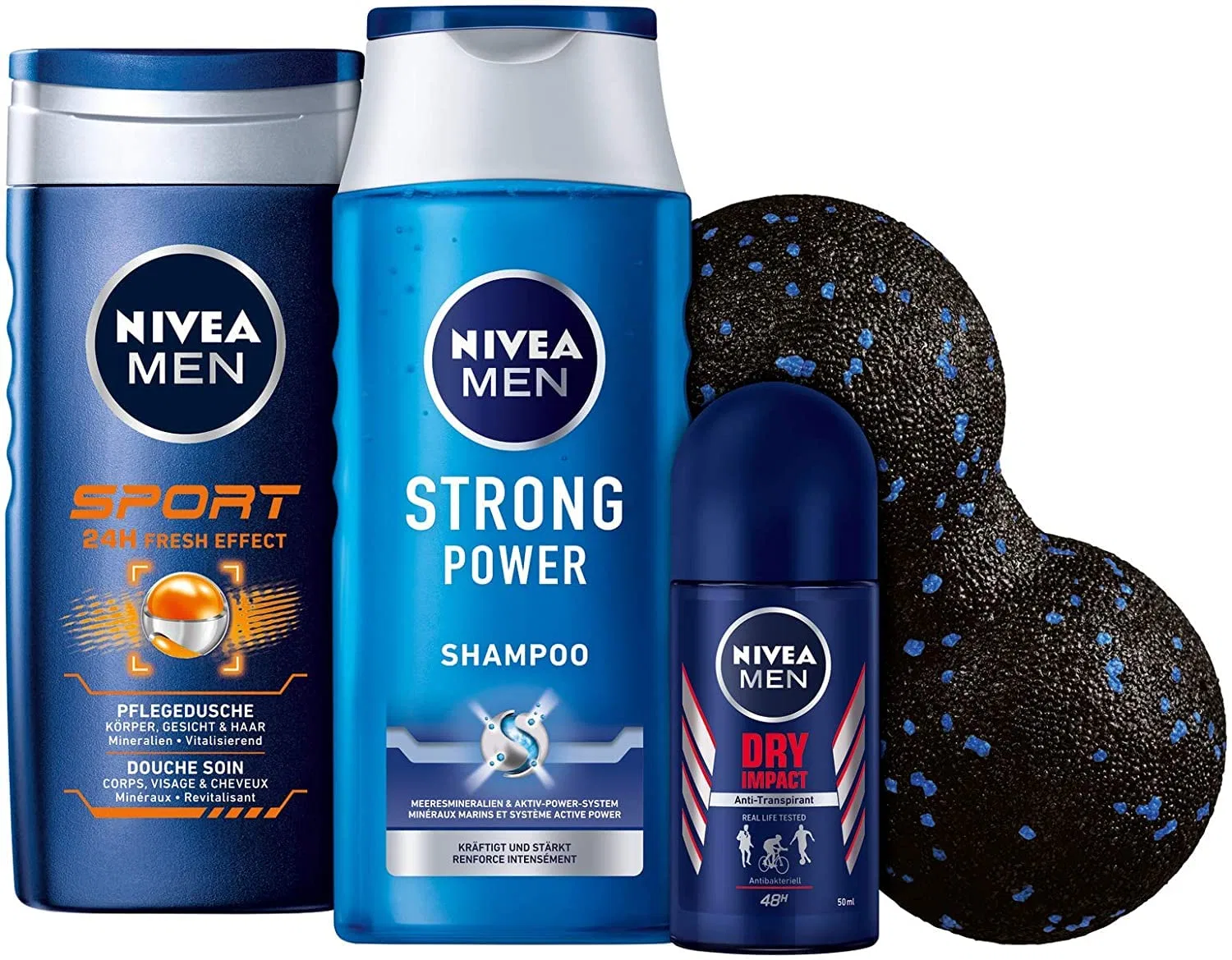 Мужской подарочный набор NIVEA Men Sport с шариком для фасций Nivea — фото 4