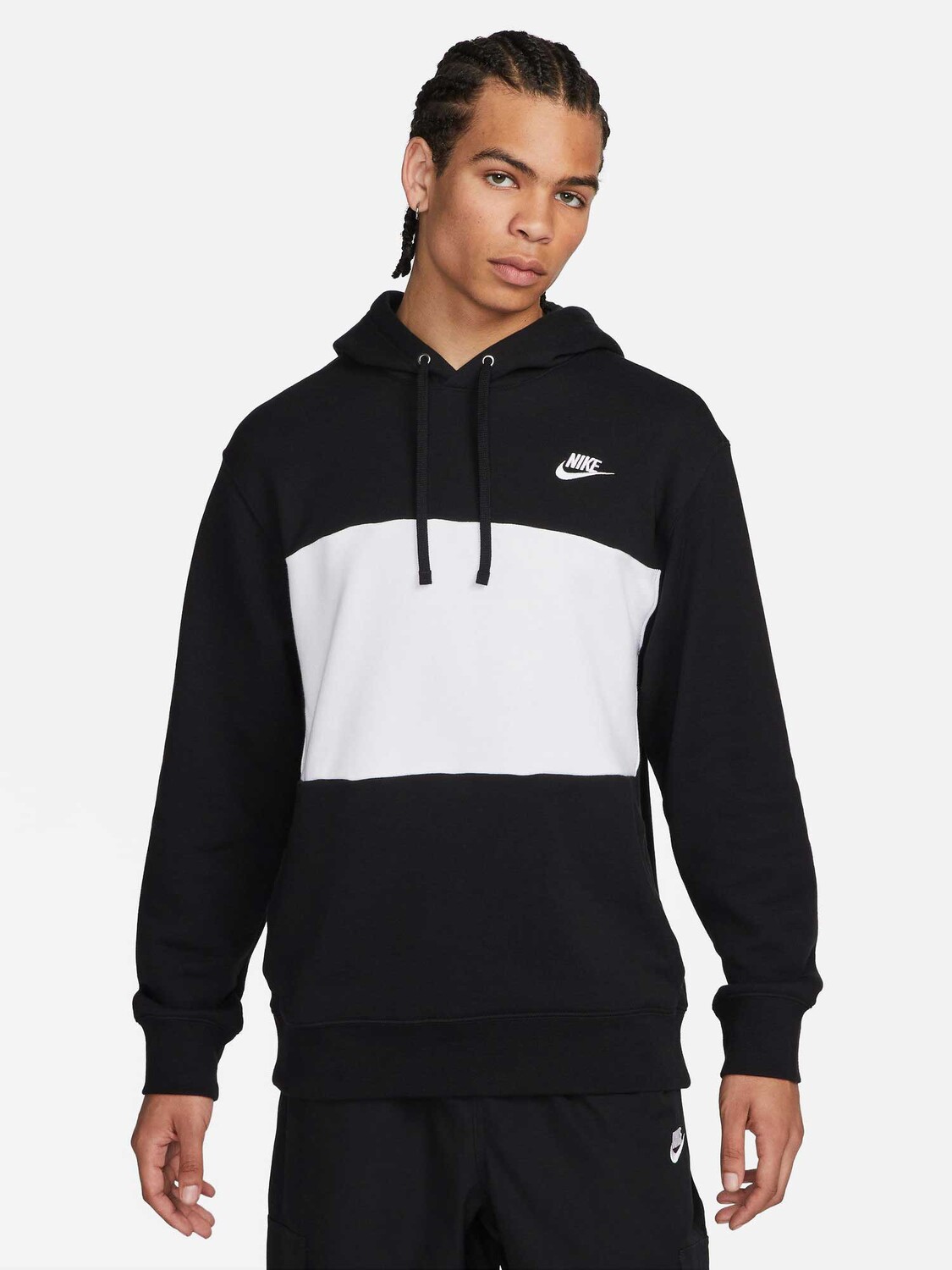 

Толстовка Nike M NK CLUB+ FT CB HOODIE, черный