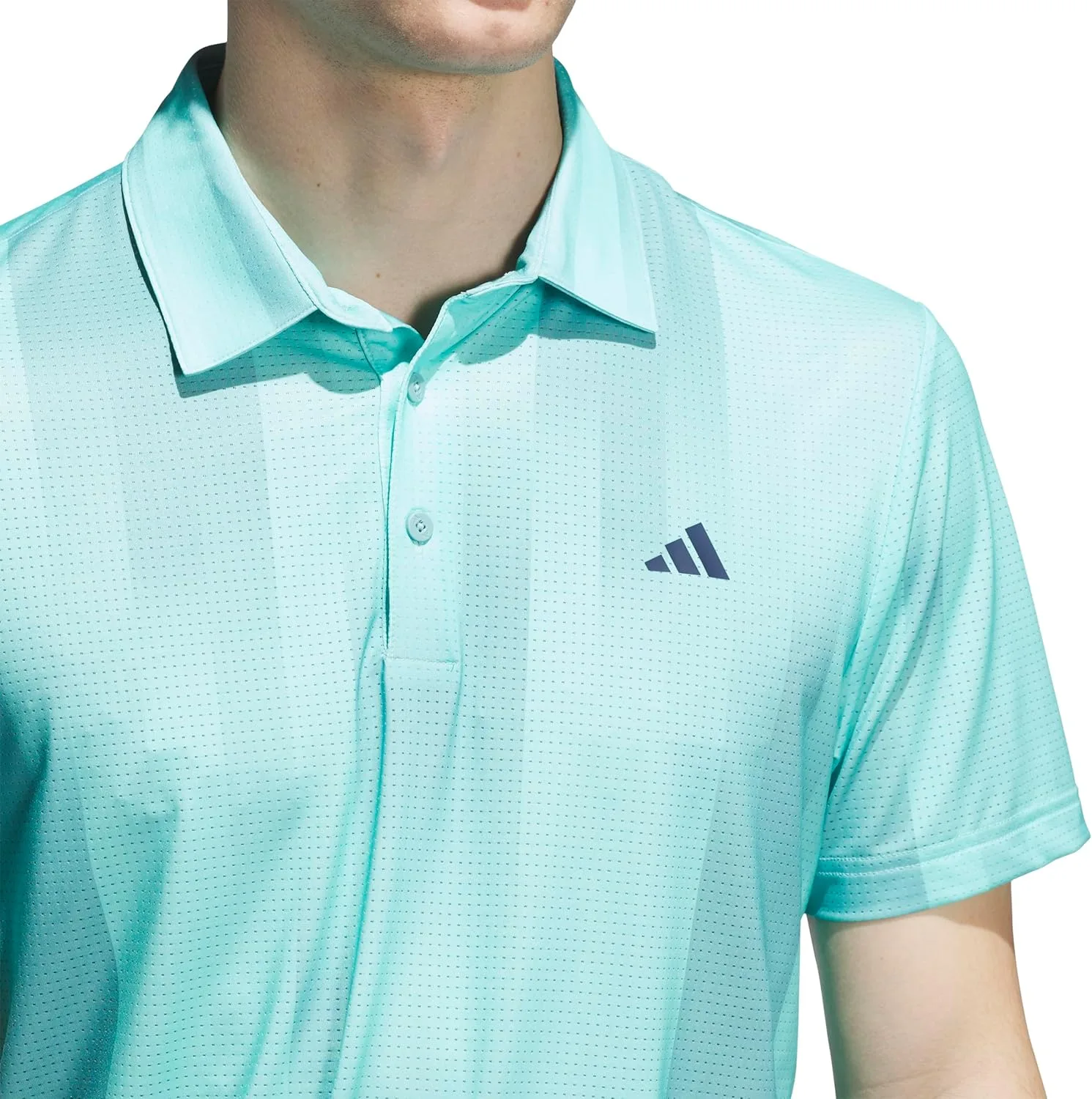 Футболка-поло adidas Men's Ultimate365 Mesh Radiant Print — фото 3