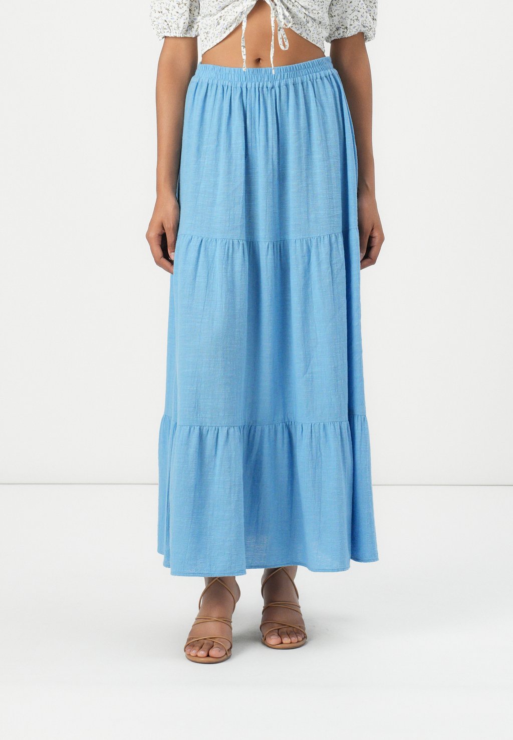 

Юбка макси PCTOHIME ANKLE SKIRT Pieces, синий