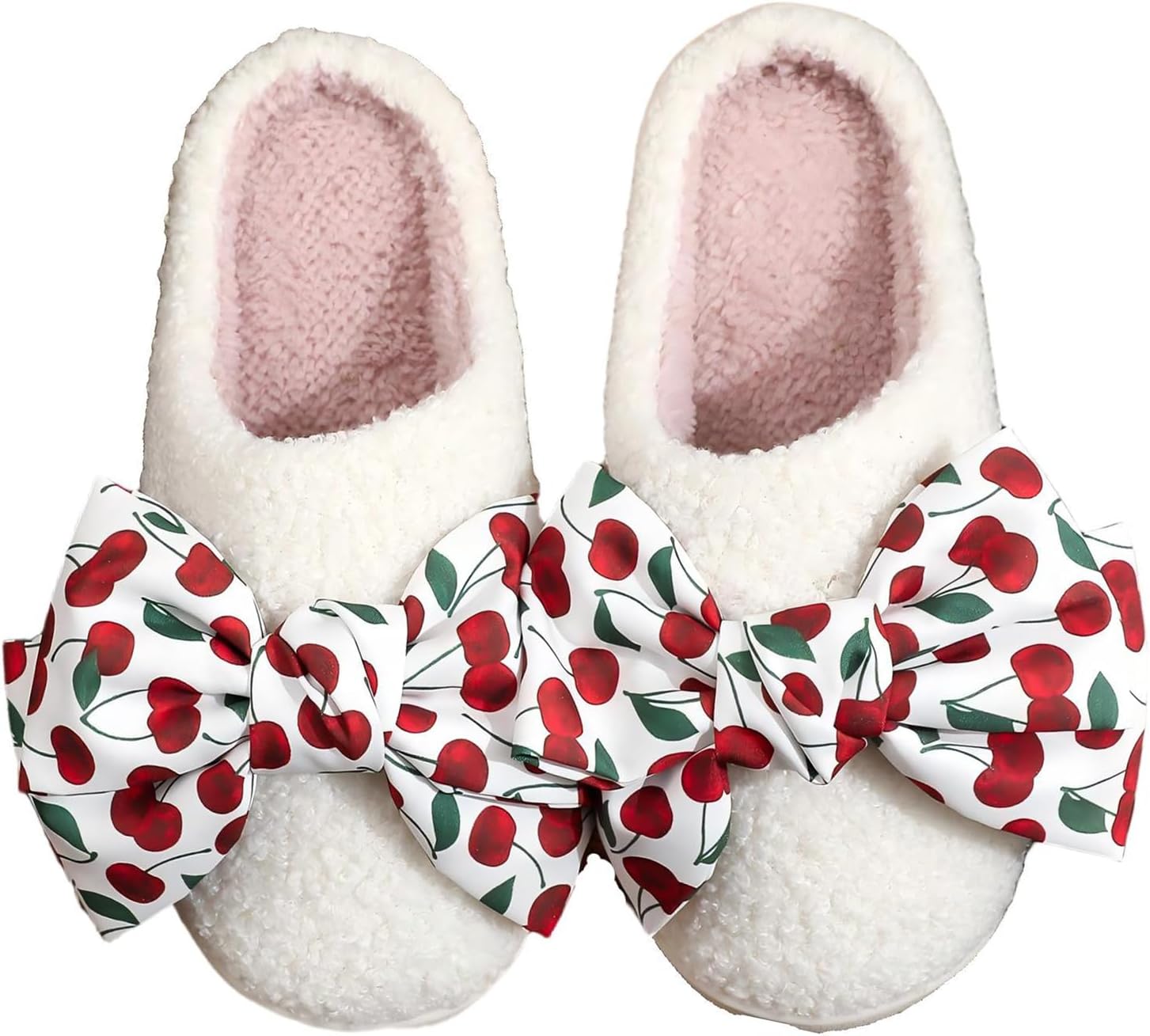 

Женские и мужские домашние тапочки с эффектом памяти, мягкие, без шнурков, противоскользящие, пушистые, для дома и улицы Edobao, вишневый