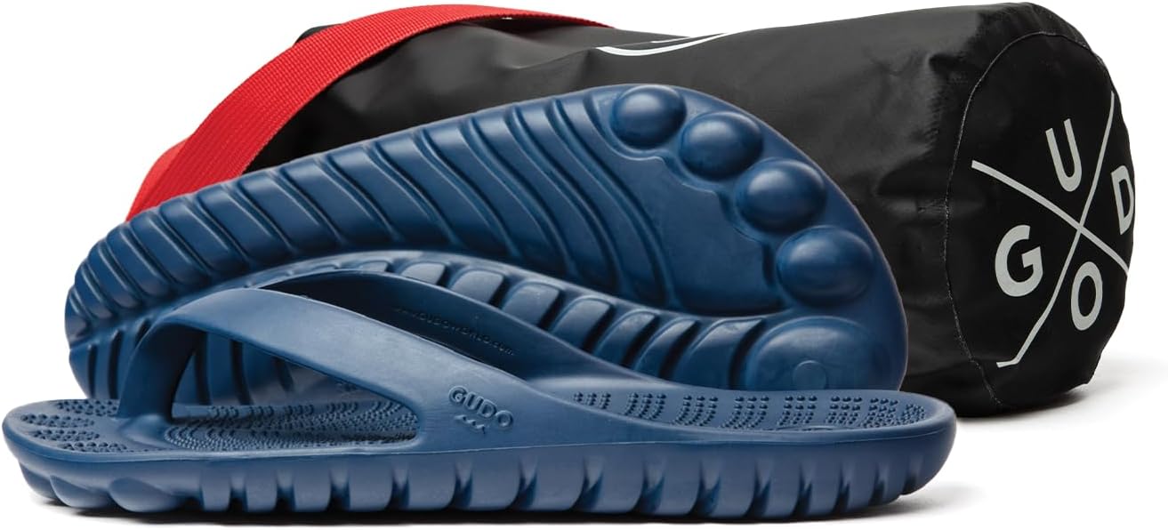 

Сандалии GUDO и водонепроницаемая сумка DryBag- сочетают комфорт и красивую эстетику, стимулируя рефлексологические точки стоп. Сандалии для женщин и мужчин, вдохновленные отпечатками ног на пляже, с массажной подошвой из EVA-пены Gudo World, те...