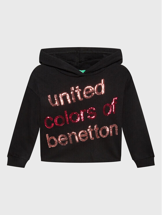 

Толстовка обычного кроя United Colors Of Benetton, черный